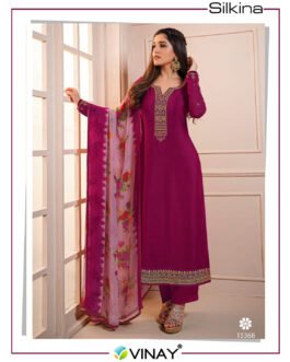 Silkina Royal Crepe Three Piece 15368