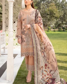 NOOR'S Zehra luxury Embroidered Chiffon 009