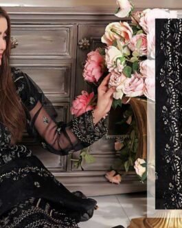 MOMAL luxury Embroidered Chiffon 3975